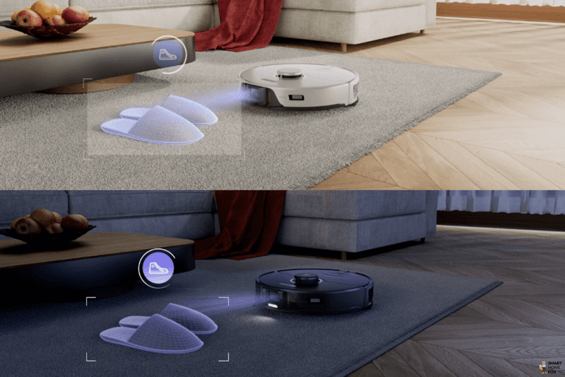Reactive 3D technology of the Roborock S8 Pro Ultra for obstacle detection.
